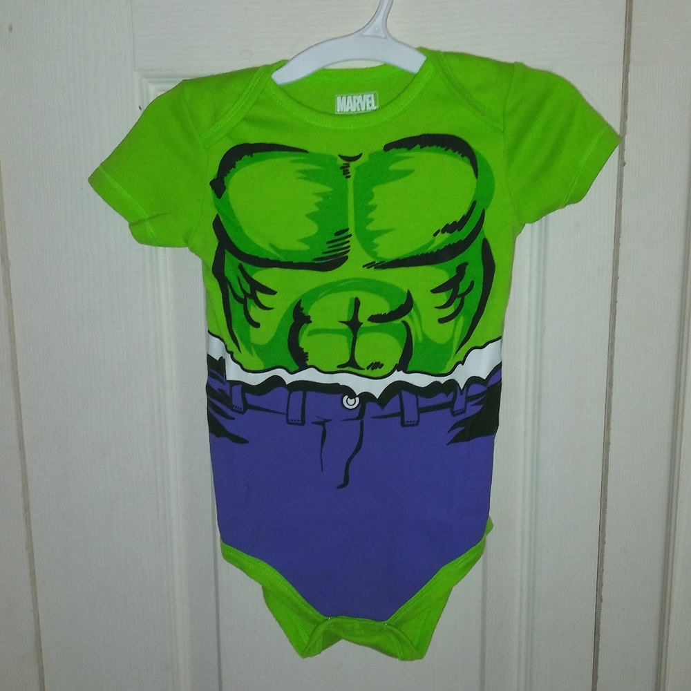 Toddler Marvel Hulk Onesie